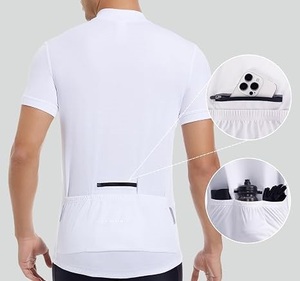 Compression Skinny Fit Zipper <b>Men</b> Jersey High Quality Winter <b>Cycling</b> <b>Jackets</b> Wholesale Custom Logo <b>Cycling</b> Jersey - Product Image 3