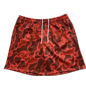 Pantalones Cortos Deportivos de Baloncesto para Hombre, Sublimados, Personalizados, al por Mayor, de Malla - Product Image 1