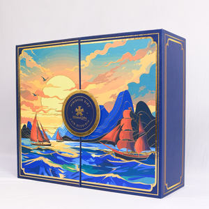 Cajas de regalo de papel para pastel rígido elegante Cierre magnético Formas personalizadas Marca Premium Impresión offset Laminación mate - Product Image 6