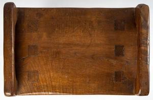 Carved Wooden <b>Stool</b> Made Of Solid Teak Wood High Quality With Brown Finishing For Indoor or Outdoor - Product Image 4