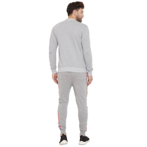 Ensemble de survêtement léger et respirant en 100 % coton, coupe ajustée, manches longues, avec cordon de serrage, haute qualité - Product Image 2