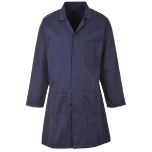 Blouse de laboratoire professionnelle pour hommes et femmes, tissu de laboratoire confortable, coupe confortable, manches longues, pour la recherche médicale, vêtements de travail durables - Product Image 1
