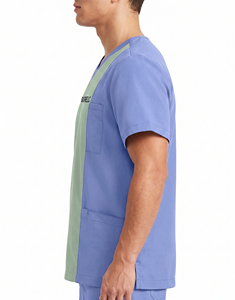Short Sleeve Shirts Medical \ Hospital Nursing <b>Scrubs</b> Tops \ Uniforms Medical <b>Scrubs</b> Suit | Short Sleeve Shirt - Product Image 3