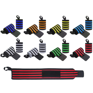 Weightlifting Wrist <b>Wraps</b> Wear-Resistant Heavy Duty Thumb Loop Best Wrist Brace Training Bodybuilding Unisex One - Product Image 2