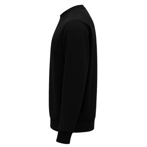 Sweat-shirt en molleton de coton ultra-épais pour homme, sweat-shirt à col rond en molleton pour hommes corpulents - Product Image 2