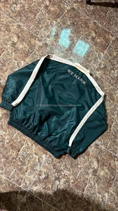 Custom Men's Windbreaker Nylon Tracksuit Sets Nylon <b>Patchwork</b> <b>Jacket</b> and Sweatpants Sets Lightweight Waterproof Men's Tracksuit - Product Image 5