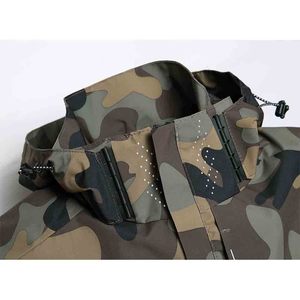 Nouvelles vestes tactiques camouflage personnalisées 2026 imperméables à col montant, chaudes et à capuche pour la pêche et la chasse au cerf pour hommes - Product Image 6