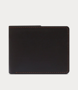 Portefeuille Homme Designer en Cuir Véritable, Porte-Cartes Pliant Court, Logo Personnalisé, Protection RFID, Haute Qualité, Tendance Quotidienne, Solide - Product Image 6