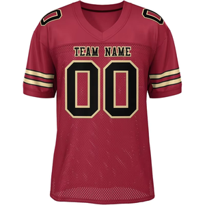 Jersey de Fútbol Americano Personalizado con Diseño de Sublimación, Logotipo Impreso, Unisex, para Práctica, para Equipo - Product Image 6