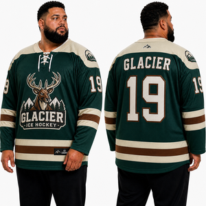 Fabricante de Camisetas de Hockey sobre Hielo Personalizadas, Logotipo del Equipo Bordado, Nombre, Número, Uniforme de Manga Larga, Proveedor OEM al por Mayor, Fábrica para Equipos - Product Image 3