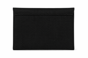 Pochette en jute Amani 28x20 cm avec fermeture à bouton, imprimé pissenlit, style simple, origine Bengale occidental, étui de protection pour l'extérieur - Product Image 4