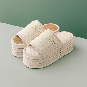 Pantoufles écologiques en fibre de coco, faites à la main, en fibres naturelles, pour l'intérieur, confort durable - Product Image 4