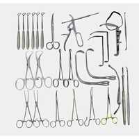 Ensemble d'instruments chirurgicaux ORL pour tonsillectomie et adénoïdectomie Salaar Industry avec boîte en acier, kit d'instruments ORL de haute qualité, ISO