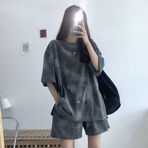 Women <b>Flowy</b> Ruffle Shorts 2026 Elastic Waist Pleated Wide Leg Casual Lounge Beach Shorts Custom OEM - Product Image 5