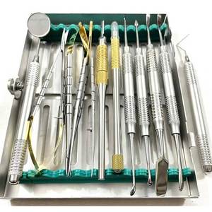 Kit de Instrumentos Quirúrgicos Microquirúrgicos Ortopédicos Premium, Mango de Bisturí Giratorio, Acero Inoxidable de Grado Quirúrgico, Juego con Certificación CE ISO - Product Image 1