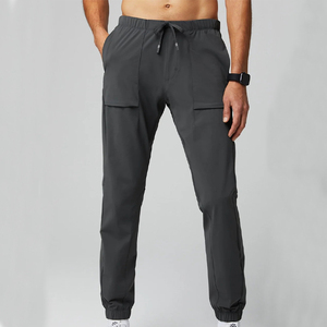 High Quality Women's Solid High Waist <b>Flared</b> Leg Yoga <b>Leggings</b> Full Length Seamless Elastic Waist Gray Spandex Polyester - Product Image 3