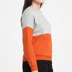 Sweat-shirt pour femme à manches longues, logo personnalisé de haute qualité, respirant, durable, best-seller, décontracté, uni, en vente - Product Image 6