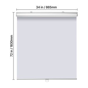 Persianas Enrollables Inalámbricas de 34 x 72 Pulgadas, Fáciles de Instalar, Opacas, para Ventanas, Oscurecimiento de Habitaciones, Aislamiento Térmico, Color Negro - Product Image 4