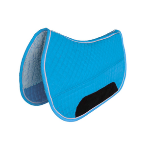 Tapis de selle pour cheval en coton écologique, best-seller, doublure en maille, rembourrage en polyester, tapis de selle confortable - Product Image 2