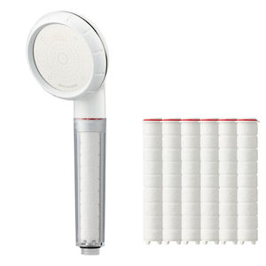 Moolmang Pure Plus <b>Shower</b> <b>Head</b> With Refill 6 PC Removes Rust Limescale <b>Water</b> <b>Saving</b> Silky Spray High Pressure - Product Image 1