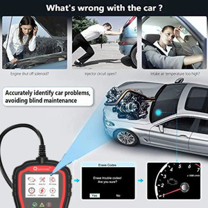 Lector de Códigos OBDII para Autos, Escáner de Diagnóstico Automotriz, Herramienta para Vehículos - Product Image 3