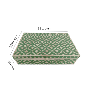 Premium Handmade Bone Inlay Decorative <b>Trinket</b> <b>Box</b> Luxury Wooden Jewelry Organizer for Modern Interior Decoration - Product Image 3