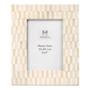 Handmade Modern Bone MDF Inlay Decorative <b>Photo</b> <b>Frame</b> | OEM Manufacturer Wholesale Supplier | Curio Craft CC-PF 01 Tabletop - Product Image 1