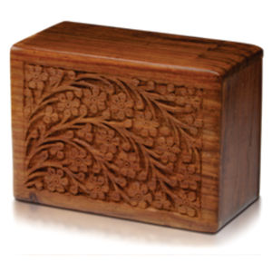 Custom Wooden Cremation Urn for Human Ashes Handcrafted Solid Wood Funeral <b>Memorial</b> <b>Box</b> Decorative <b>Keepsake</b> <b>Box</b> Wholesale Urns - Product Image 2