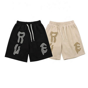 Servicio OEM ODM, Pantalones Cortos Deportivos de Doble Capa para Hombre, Color Sólido, Ropa Casual, Talla Grande, Poliéster, 100% Algodón - Product Image 3