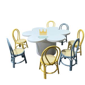 Silla Infantil de Ratán Hecha a Mano Directo de Fábrica para Eventos, Fiestas de Cumpleaños, Decoración de Bodas, Muebles Infantiles de Mimbre Natural - Product Image 1