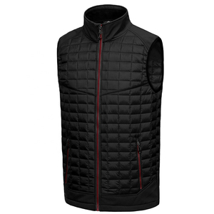 Chaleco Acolchado sin Mangas para Hombre, Transpirable, Impermeable, Antiarrugas, con Cremallera de Corazón, Grueso, para Invierno, con Logotipo Personalizado - Product Image 5