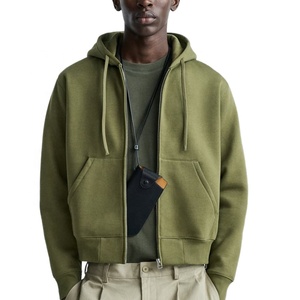 Pull-over à capuche surdimensionné pour hommes, logo personnalisé, épaules tombantes, poids lourd 100% coton brodé pour impression bouffante, vente en gros - Product Image 1