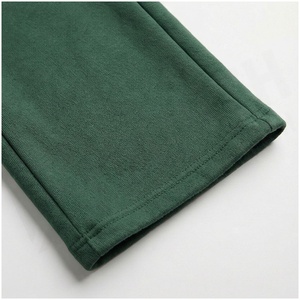 Conjunto de Sudadera con Capucha de 2 Piezas para Mujer, Verde Sólido, Manga Larga, Cierre Frontal, Chándal Informal, Pantalones Deportivos Holgados para Otoño - Product Image 6