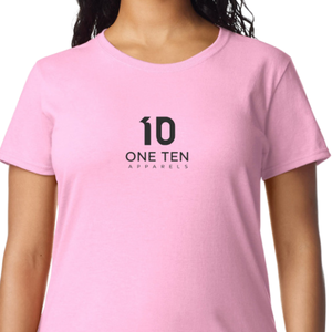 Camiseta de Mujer Rosa Claro, Algodón Suave, Informal, Manga Corta, Cómoda, Básica, Ropa de Moda, Venta al Por Mayor Personalizada - Product Image 5