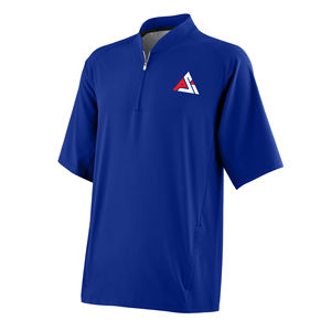 Chaqueta deportiva ligera, repelente al agua, con cremallera completa frontal y cierre ajustable en la parte inferior, para béisbol, para hombre. - Product Image 1