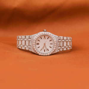 Top Grade Sparkling Moissanite Diamond <b>Watch</b> with Handmade Jewelry Full Stones Design <b>for</b> Men <b>Women</b> Hip Hop Trendy <b>Wrist</b> <b>Watch</b> - Product Image 1