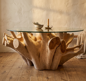 Table de salle à manger convertible de luxe en teck Zela, design moderne et durable, pour restaurants et hôtels haut de gamme - Product Image 1