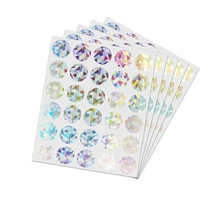 Holographic Scratch-off Sticker Vòng Scratch-off nhãn tự dính thẻ cào cho Xổ Số vé tự làm thẻ Xổ Số tạo - Product Image 2