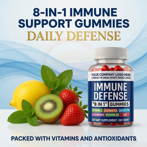 Private Label Immune Support Gummies Vitamin Dietary Supplement OEM Bulk Manufacturer - Product Image 2