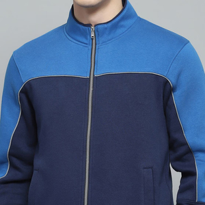 Stylish Casual Plus Size Solid Sports <b>Tracksuits</b> for Men Zipper Polyester/Cotton Quick Dry Breathable 2026 Design Wholesale - Product Image 6