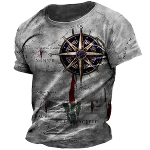 Men's T-shirts Hot-selling Fashionable Men Sublimation T- Shirt Short Sleeves Men 100% Cotton Quality Sublimation T- Shirts - Product Image 1