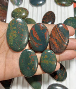 Piedras Preciosas de Alta Calidad, Cabujón de Piedra de Sangre, Formas Mixtas, Piedras Semipreciosas para Artesanía en Estilo Exclusivo para Todo Tipo de Joyería - Product Image 3