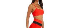 Conjunto Deportivo de 2 Piezas para Mujer, Top Corto y Pantalones Cortos Deportivos con Cordón, Ropa de Entrenamiento Elástica para Correr y Hacer Ejercicio - Product Image 4