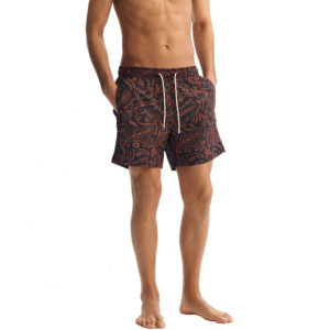 Short de bain pour homme de créateur - Collection été tendance, séchage rapide, respirant, coupe-vent, micro-extensible, imprimé par sublimation, 100% coton - Product Image 2