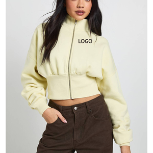 Vente Flash : Sweat à Capuche Zippé pour Filles, Style Collège, avec Logo Brodé, en Coton Pur Haut de Gamme, Idéal pour le Sport, la Course et le Fitness - Product Image 4