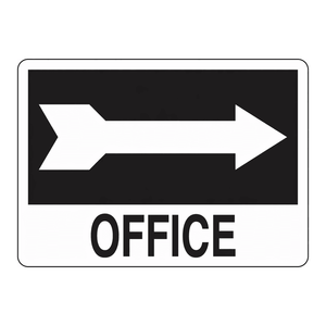 Panneau d'avertissement en PVC durable Brady, panneau de signalisation pour les murs ou les portes, pour les bureaux et les laboratoires - Product Image 3