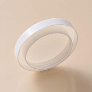 Tapa redonda de plástico PP para frasco, tamaño personalizado, tapa blanca de rosca con sello interno para frasco de crema cosmética, fabricante de fábrica en Vietnam - Product Image 4