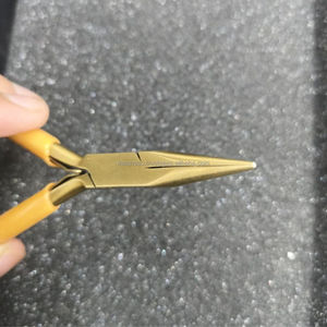 Alicates de punta fina Micro/Gold de alta calidad, ligeros, para trabajos precisos, herramienta para hacer joyería, 5 pulgadas / Personalizado - Product Image 3