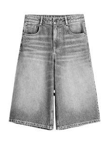 กางเกงยีนส์ขาสั้นลายพรางพรีเมียมแบบวอชดีไซน์พิเศษ ตัดเย็บตามความต้องการของคุณ พร้อมการตกแต่งตะเข็บอย่างประณีต - Product Image 6