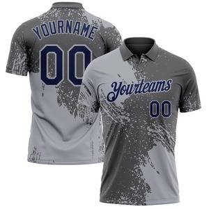 Polos de Golf de Poliéster de Alto Rendimiento con Logotipo Personalizado, Polos Deportivos para Hombre de Secado Rápido - Product Image 1